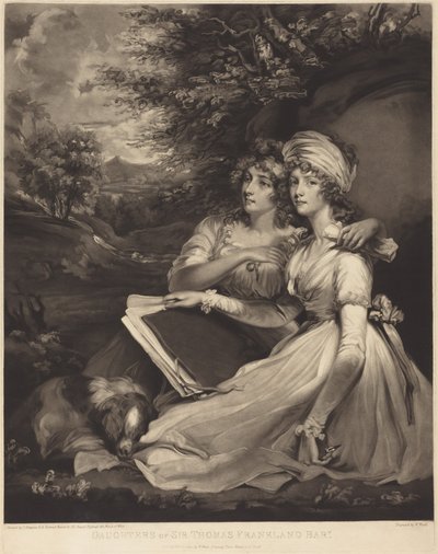Córki sir Thomasa Franklanda, baroneta (Siostry) autorstwa John Hoppner