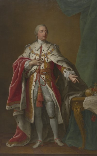 Jerzy III (1738-1820) autorstwa John Hoppner