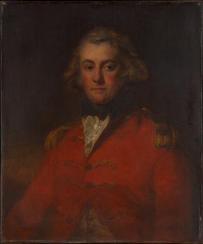 Major Thomas Pechell (1753-1826) autorstwa John Hoppner