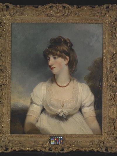 Portret panny Fisher (olej na płótnie) autorstwa John Hoppner