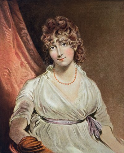 د محترمې آغلې بوویري انځور د آی آر سمیټ (fl.1800-30) پولی لخوا نقاش شوی autorstwa John Hoppner