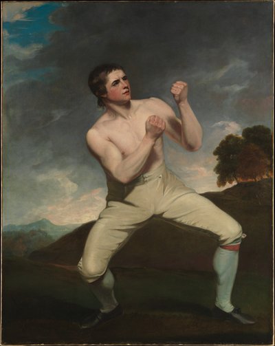 Richard Humphreys, bokser autorstwa John Hoppner