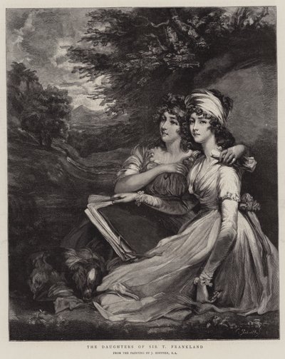 Córki Sir T. Franklanda autorstwa John Hoppner