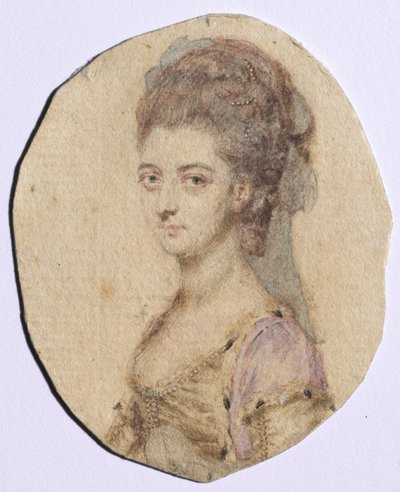 Portret Charlotte Bertie, z domu Warren, 4. hrabina Abingdon, 1778. autorstwa John I. smart