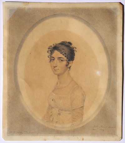Portret panny Mary Tadman autorstwa John I Smart
