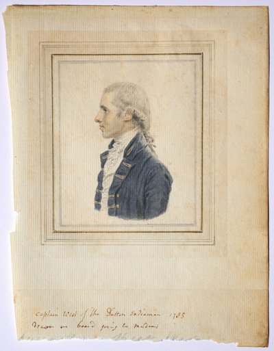 Portret sir kapitana Westa z Dutton Indiaman autorstwa John I Smart