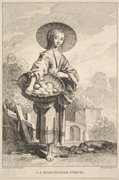 Kupiec jaj, 1741-63. autorstwa John Ingram