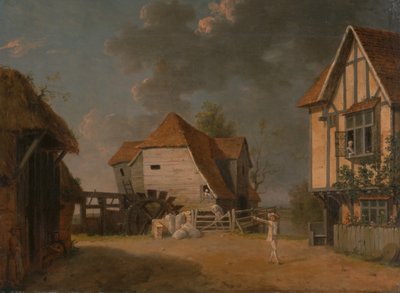 Scena z „Pokojówki z młyna”, 1765. autorstwa John Inigo Richards