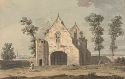 Klasztor Maxstoke, Warwickshire autorstwa John Inigo Richards