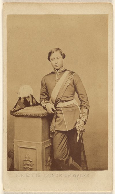 H.R.H. Książę Walii. autorstwa John Jabez Edwin Mayall