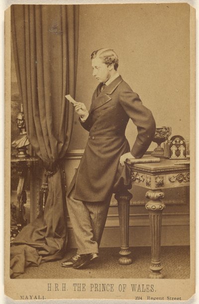 Jego Królewska Wysokość Książę Walii. autorstwa John Jabez Edwin Mayall