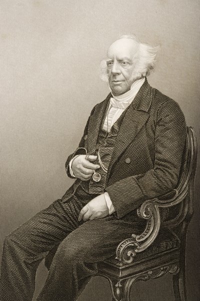 Andrew Reed (1788-1862) grawerowany przez D.J. Pound z fotografii, z „The Drawing-Room of Eminent Personages, Volume 2”, wydanej w Londynie, 1860 autorstwa John Jabez Edwin Paisley Mayall
