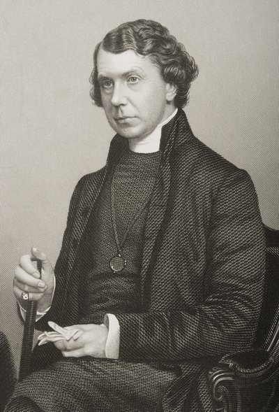 Archibald Campbell Tait (1811-82) wyryty przez D.J. Pounda z fotografii, z "The Drawing-Room of Eminent Personages, Volume 2", wydanej w Londynie w 1860 r. autorstwa John Jabez Edwin Paisley Mayall