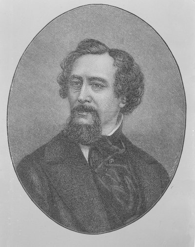 Karol John Huffam Dickens (1812-70) autorstwa John Jabez Edwin Paisley Mayall