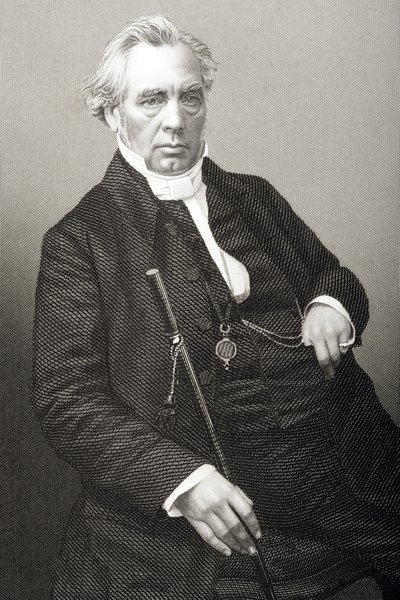 Samuel Dousland Waddy (1804-76) wyryty przez D.J. Pounda z fotografii, z "The Drawing-Room of Eminent Personages, Volume 2", wydanej w Londynie, 1860 r. autorstwa John Jabez Edwin Paisley Mayall
