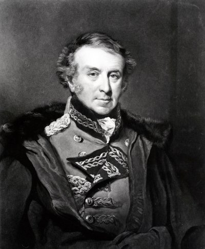 Portret Sir Hew Whitefoord Dalrymple, 1831 autorstwa John Jackson