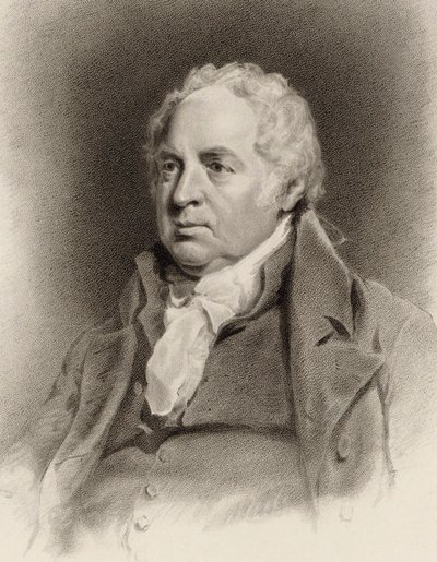 Portret skrzypka i kompozytora Williama Shielda 1748-1829 , 1822. autorstwa John Jackson