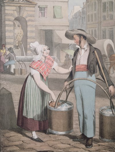 Nosiciel wody, 1821 autorstwa John James Chalon