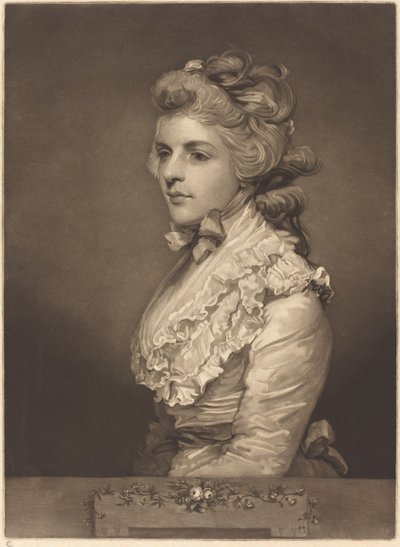 Panna Kemble w białej sukni autorstwa John Jones after Sir Joshua Reynolds