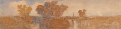 Odległy widok Norwich autorstwa John Joseph Cotman