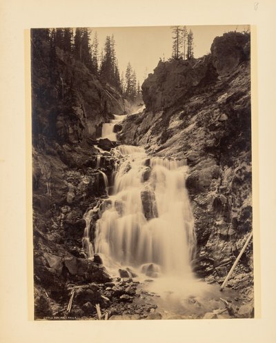 Wodospady Little Fire Hole autorstwa John K. Hillers