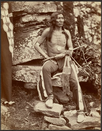 Yellow Bear, z narodu Muscogee w Okmulgee autorstwa John K. Hillers
