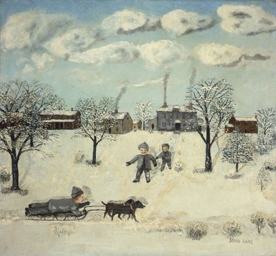 Zima autorstwa John Kane