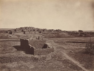 Zuni Pueblo, 1879. autorstwa John Karl Hillers