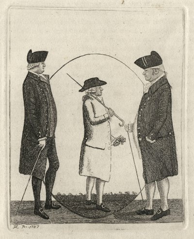 Alexander Gordon, lord Rockville; Adam Smith; George Brown autorstwa Johna Kaya autorstwa John Kay
