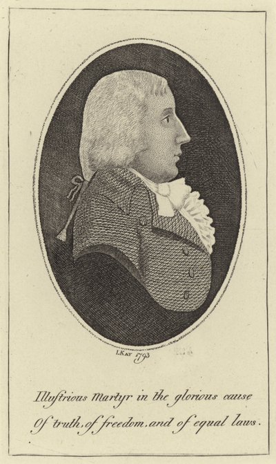 Portret Thomasa Muira autorstwa John Kay