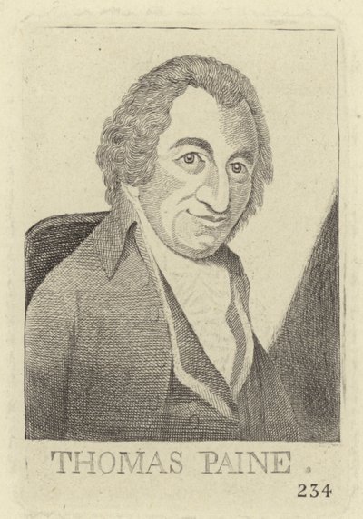 Portret Thomasa Painea autorstwa John Kay