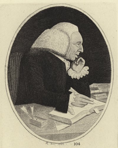 Portret Williama Cullena autorstwa John Kay