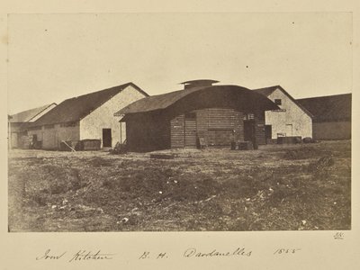 Żelazna kuchnia, B.H. Dardanele 1855 autorstwa John Kirk