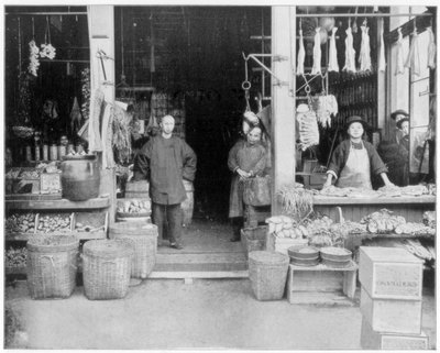 Chinatown, San Francisco, koniec XIX wieku. autorstwa John L. Stoddard
