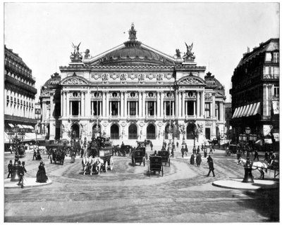 Wielka Opera, Paryż, koniec XIX wieku autorstwa John L. Stoddard