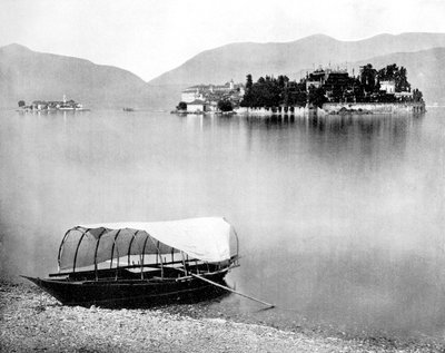Jezioro Maggiore, Isola Bella, Włochy, 1893. autorstwa John L. Stoddard