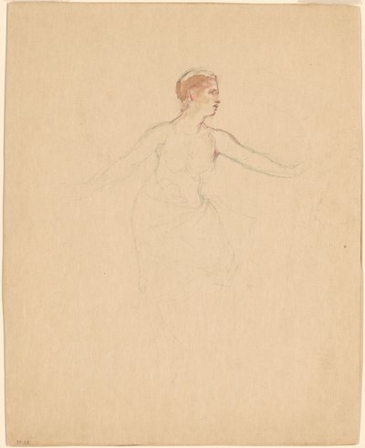 Kobiecy tułów autorstwa John La Farge