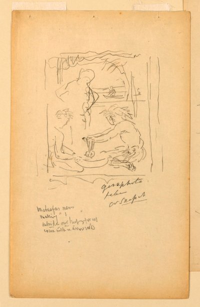 Robienie w Matafas autorstwa John La Farge