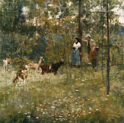 Obcy autorstwa John Lavery