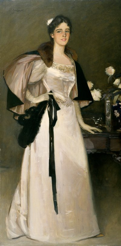 Portret panny Mary Burrell autorstwa John Lavery