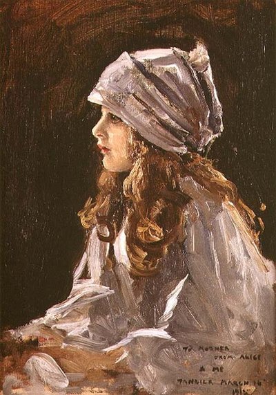 Portret córki artysty, Alicji autorstwa John Lavery