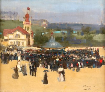 Błękitni Węgrzy, 1888 autorstwa John Lavery