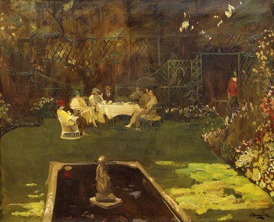 Ogród w Ardilea autorstwa John Lavery