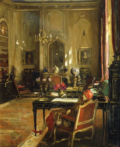 Czerwony Kapelusz autorstwa John Lavery