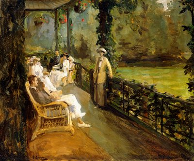 Weranda autorstwa John Lavery