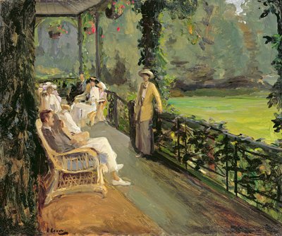 Weranda, 1912 r. autorstwa John Lavery
