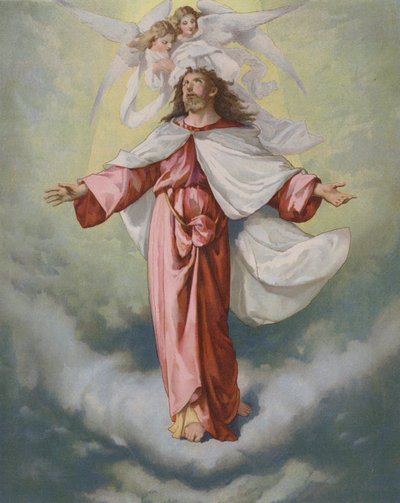 Chrystus wstępujący do nieba autorstwa John Lawson