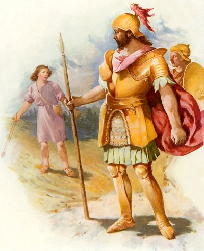 Dawid i Goliat autorstwa John Lawson