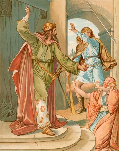 Saul i Dawid autorstwa John Lawson