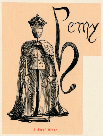 Mały królewski, ok. 1860, ok. 1860 autorstwa John Leech